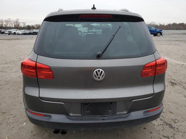 WVGAV7AX0CW004122 - 2012 VOLKSWAGEN TIGUAN S GRAY photo 6