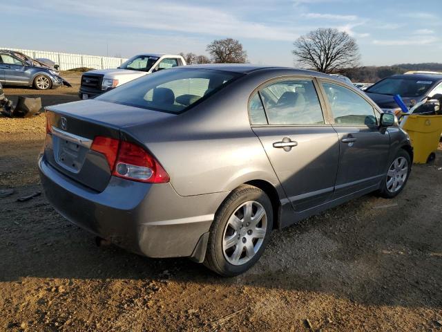 19XFA16519E045615 - 2009 HONDA CIVIC LX GRAY photo 3