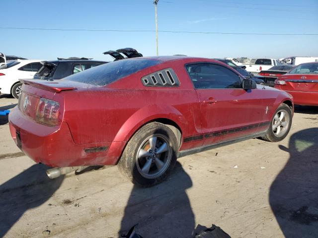 1ZVHT80N375274128 - 2007 FORD MUSTANG RED photo 3