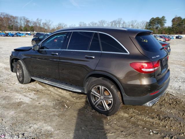 WDC0G4JB0GF049302 - 2016 MERCEDES-BENZ GLC 300 BROWN photo 2