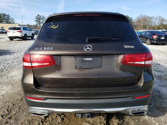 WDC0G4JB0GF049302 - 2016 MERCEDES-BENZ GLC 300 BROWN photo 6