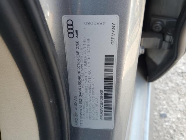 WAUHGAFC2EN089308 - 2014 AUDI A6 PRESTIGE ვერცხლისფერი ფოტო 13