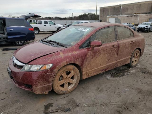 2HGFA16669H349862 - 2009 HONDA CIVIC LX-S برغندي صورة 1