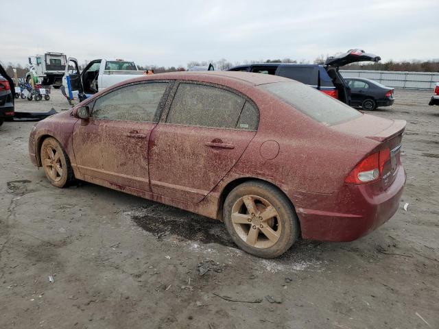 2HGFA16669H349862 - 2009 HONDA CIVIC LX-S برغندي صورة 2