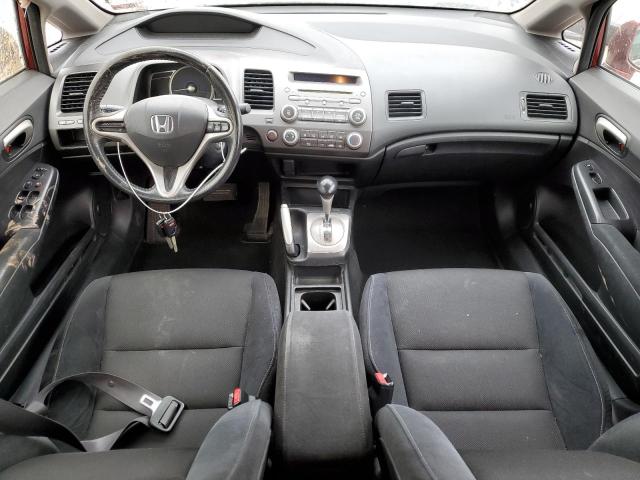 2HGFA16669H349862 - 2009 HONDA CIVIC LX-S برغندي صورة 8
