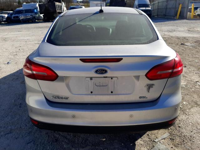 1FADP3H21HL270374 - 2017 FORD FOCUS SEL SILVER photo 6