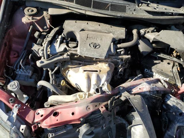 4T1BF1FKXEU771342 - 2014 TOYOTA CAMRY L RED photo 11