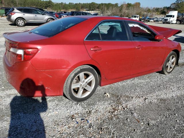 4T1BF1FKXEU771342 - 2014 TOYOTA CAMRY L RED photo 3