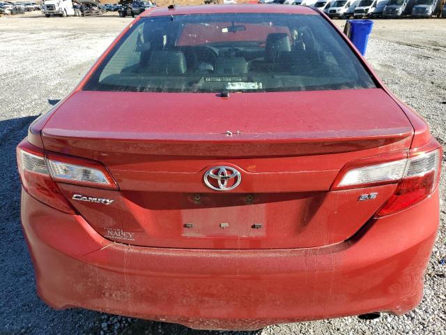 4T1BF1FKXEU771342 - 2014 TOYOTA CAMRY L RED photo 6