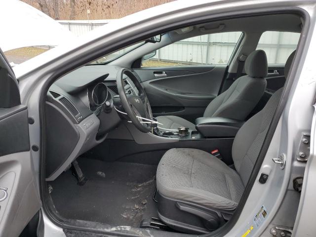 5NPEB4AC4CH486139 - 2012 HYUNDAI SONATA GLS SILVER photo 7