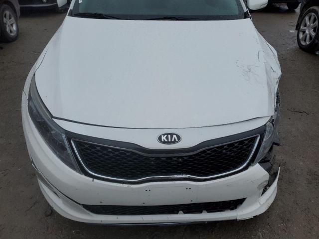 5XXGM4A7XFG461705 - 2015 KIA OPTIMA LX WHITE photo 11