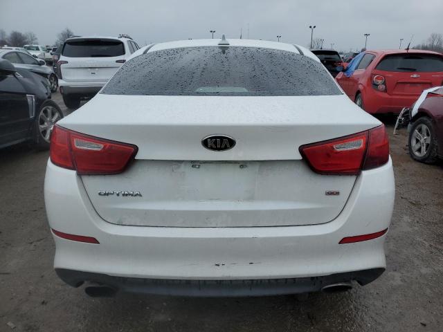 5XXGM4A7XFG461705 - 2015 KIA OPTIMA LX WHITE photo 6