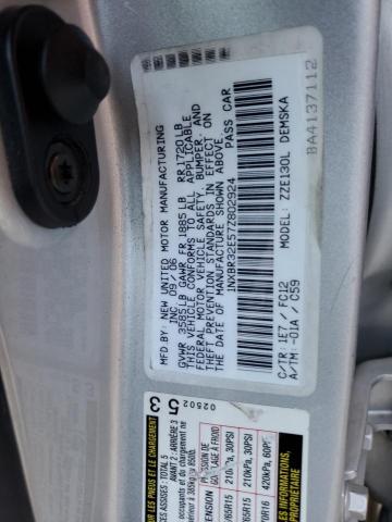 1NXBR32E57Z802924 - 2007 TOYOTA COROLLA CE SILVER photo 12