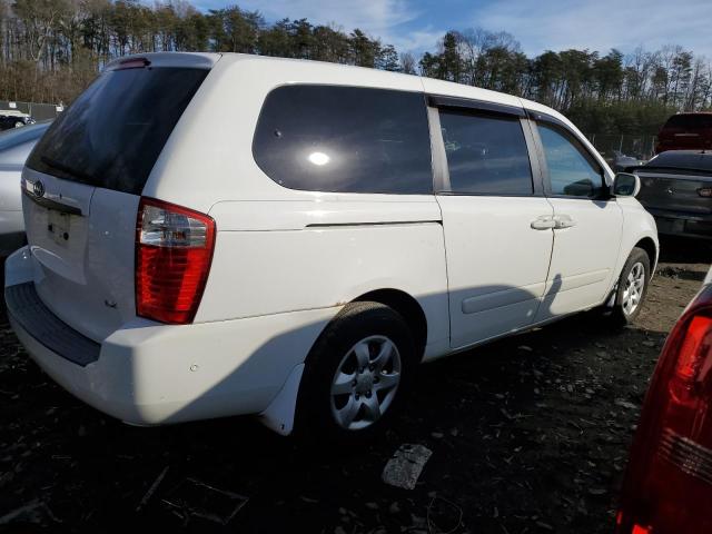 KNDMB233566048838 - 2006 KIA SEDONA EX WHITE photo 3