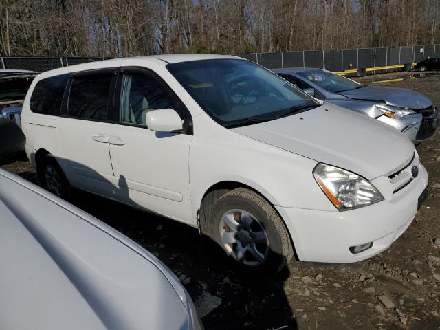 KNDMB233566048838 - 2006 KIA SEDONA EX WHITE photo 4