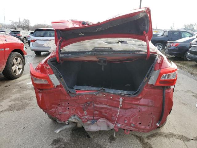 3N1AB7AP5KY244497 - 2019 NISSAN SENTRA S RED photo 6