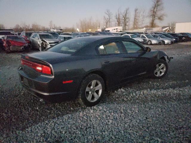 2C3CDXBG4EH268951 - 2014 DODGE CHARGER SE GRAY photo 3