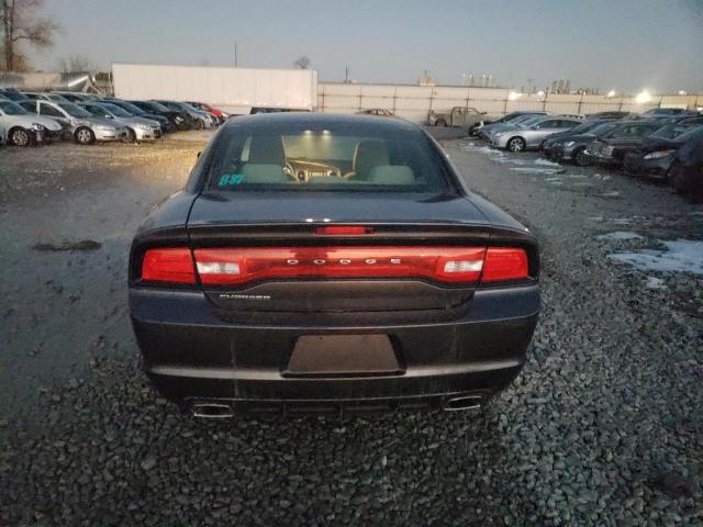 2C3CDXBG4EH268951 - 2014 DODGE CHARGER SE GRAY photo 6