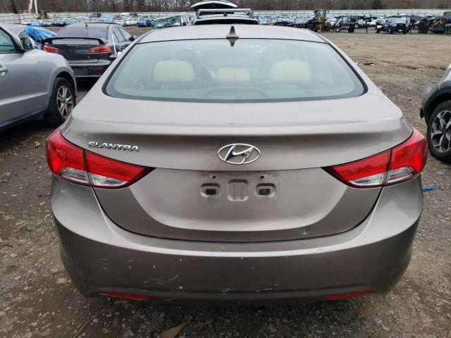 5NPDH4AE9DH169194 - 2013 HYUNDAI ELANTRA GLS BEIGE photo 6