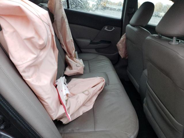 2HGFB2F94CH592672 - 2012 HONDA CIVIC EXL ნაცრისფერი ფოტო 10