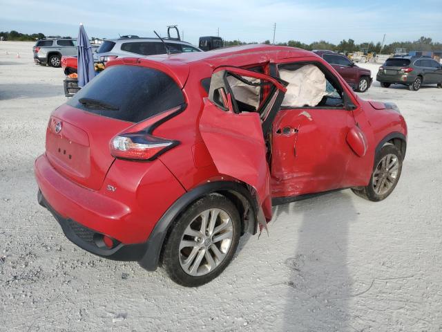 JN8AF5MR7FT513492 - 2015 NISSAN JUKE S RED photo 3