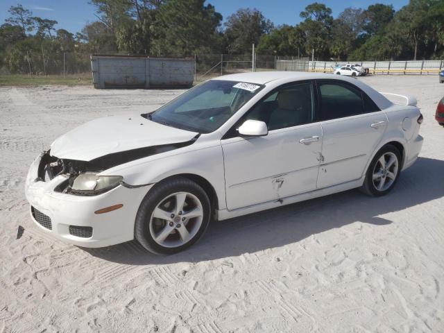 1YVHP80C985M25913 - 2008 MAZDA 6 I WHITE photo 1