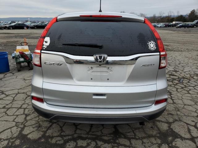 2HKRM4H31GH644198 - 2016 HONDA CR-V LX SILVER photo 6