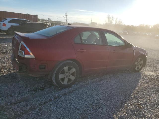 3FAHP07Z29R109453 - 2009 FORD FUSION SE RED photo 3