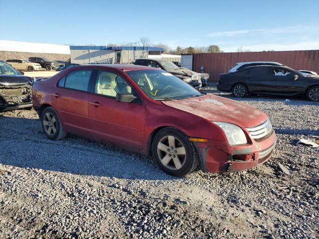 3FAHP07Z29R109453 - 2009 FORD FUSION SE RED photo 4