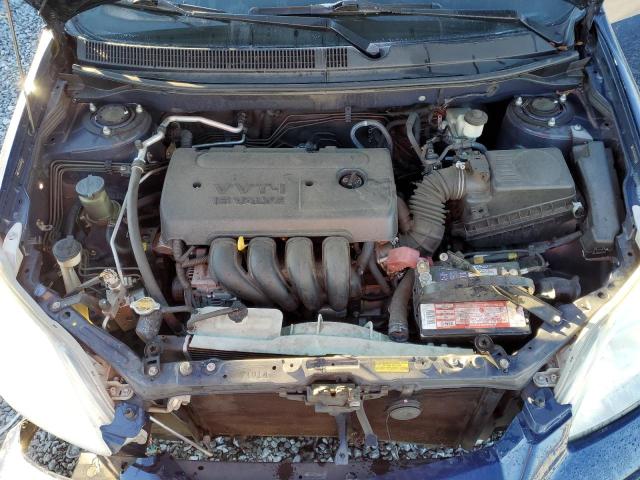 2T1KR32E86C602796 - 2006 TOYOTA COROLLA MA XR BLUE photo 11