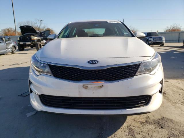 5XXGT4L39GG120990 - 2016 KIA OPTIMA LX WHITE photo 5