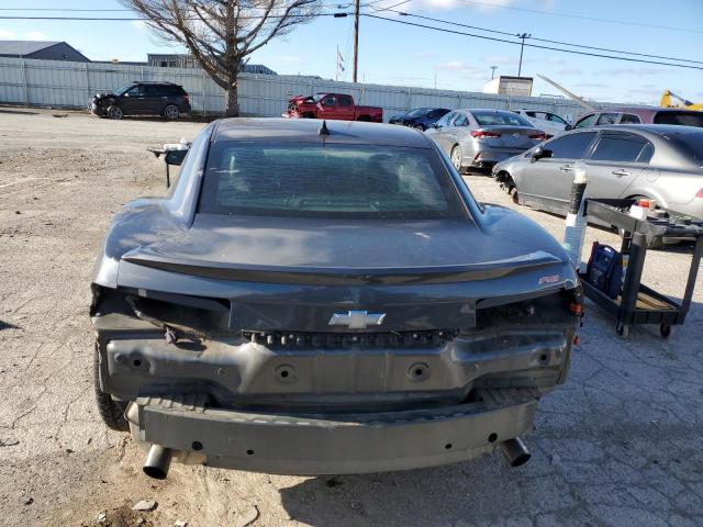 2G1FC1ED2B9158456 - 2011 CHEVROLET CAMARO LT GRAY photo 6