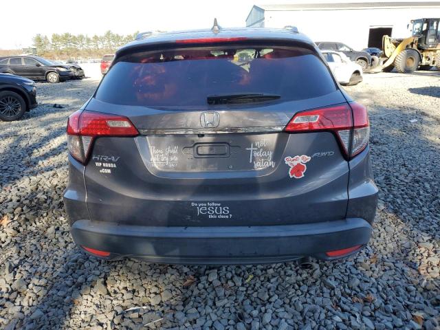 3CZRU6H56KM718368 - 2019 HONDA HR-V EX GRAY photo 6