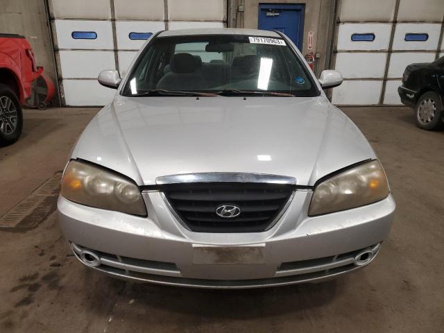 KMHDN46D76U337878 - 2006 HYUNDAI ELANTRA GLS SILVER photo 5