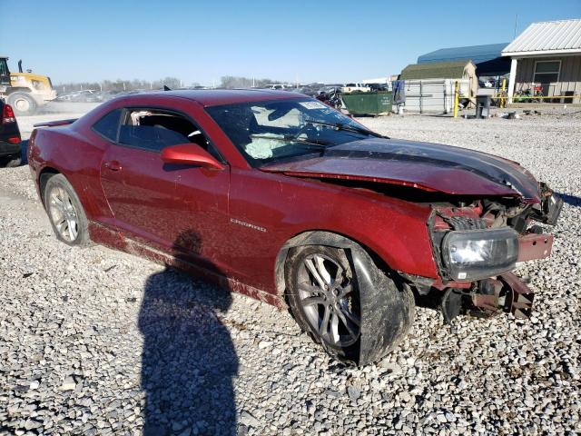 2G1FD1E3XF9123240 - 2015 CHEVROLET CAMARO LT MAROON photo 4