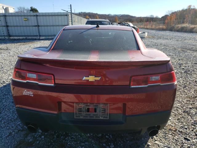 2G1FD1E3XF9123240 - 2015 CHEVROLET CAMARO LT MAROON photo 6