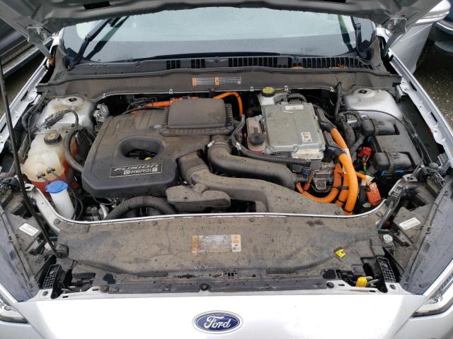 3FA6P0SU9KR269032 - 2019 FORD FUSION TITANIUM SILVER photo 11