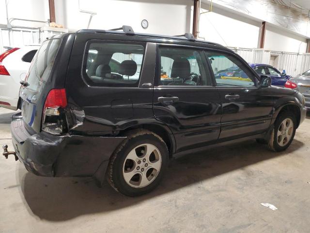 JF1SG656X4H752712 - 2004 SUBARU FORESTER 2.5XS Черный фото 3