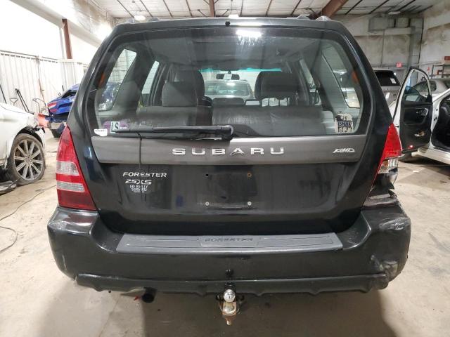 JF1SG656X4H752712 - 2004 SUBARU FORESTER 2.5XS Черный фото 6