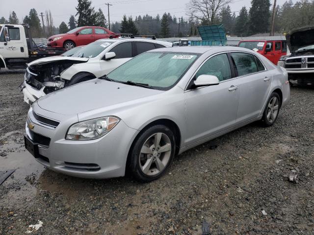1G1ZC5E18BF382929 - 2011 CHEVROLET MALIBU 1LT SILVER photo 1