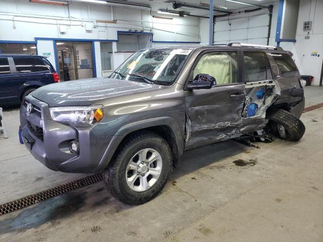 JTEMU5JR8M5931561 - 2021 TOYOTA 4RUNNER SR5/SR5 PREMIUM ნაცრისფერი ფოტო 1