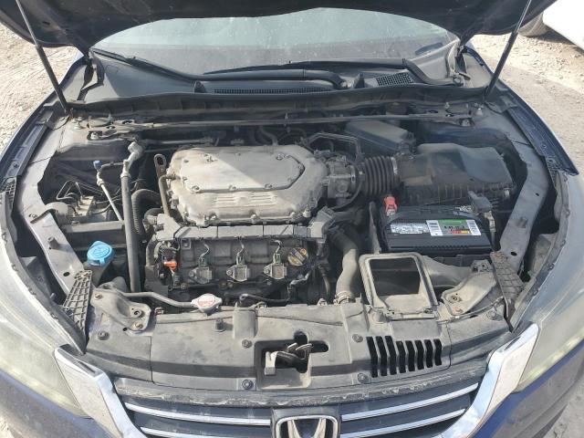 1HGCR3F81EA006376 - 2014 HONDA ACCORD EXL BLUE photo 11