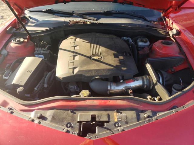 2G1FD1E36F9127981 - 2015 CHEVROLET CAMARO LT RED photo 11