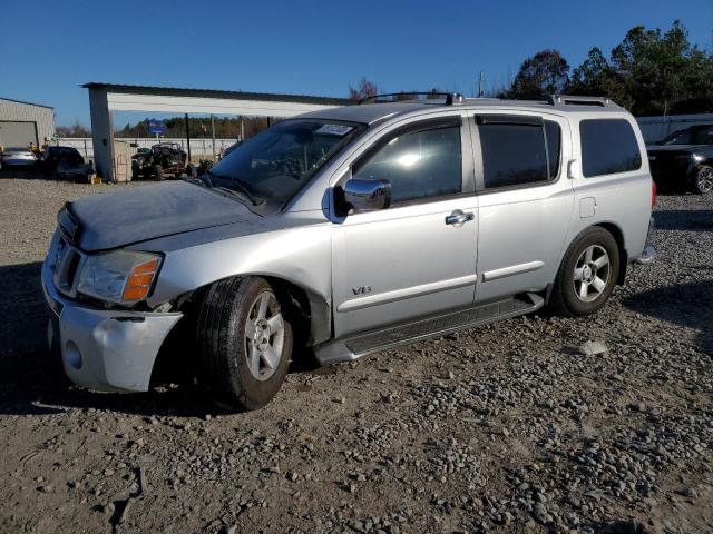 5N1AA08A75N738480 - 2005 NISSAN ARMADA SE SILVER photo 1