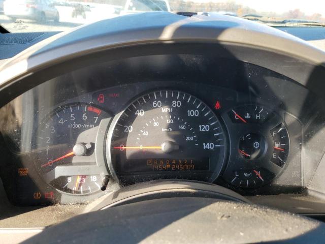 5N1AA08A75N738480 - 2005 NISSAN ARMADA SE SILVER photo 9