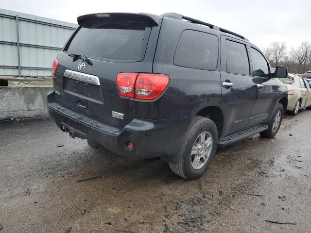 5TDBY68A18S017075 - 2008 TOYOTA SEQUOIA LIMITED BLACK photo 3