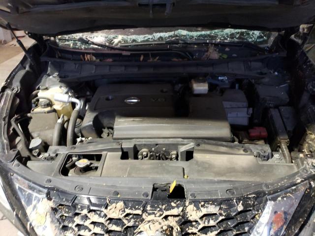 5N1AZ2MS5KN145473 - 2019 NISSAN MURANO S BLACK photo 11