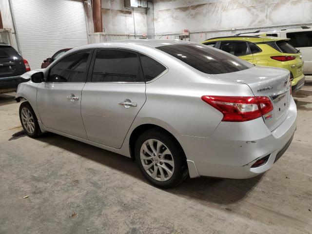 3N1AB7AP7JY322843 - 2018 NISSAN SENTRA S SILVER photo 2