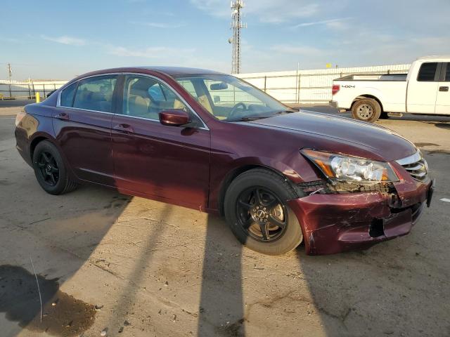 1HGCP2F31CA213304 - 2012 HONDA ACCORD LX BURGUNDY photo 4