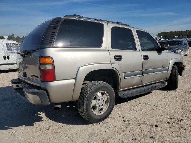 1GNEC13Z42R304919 - 2002 CHEVROLET TAHOE C1500 TAN photo 3